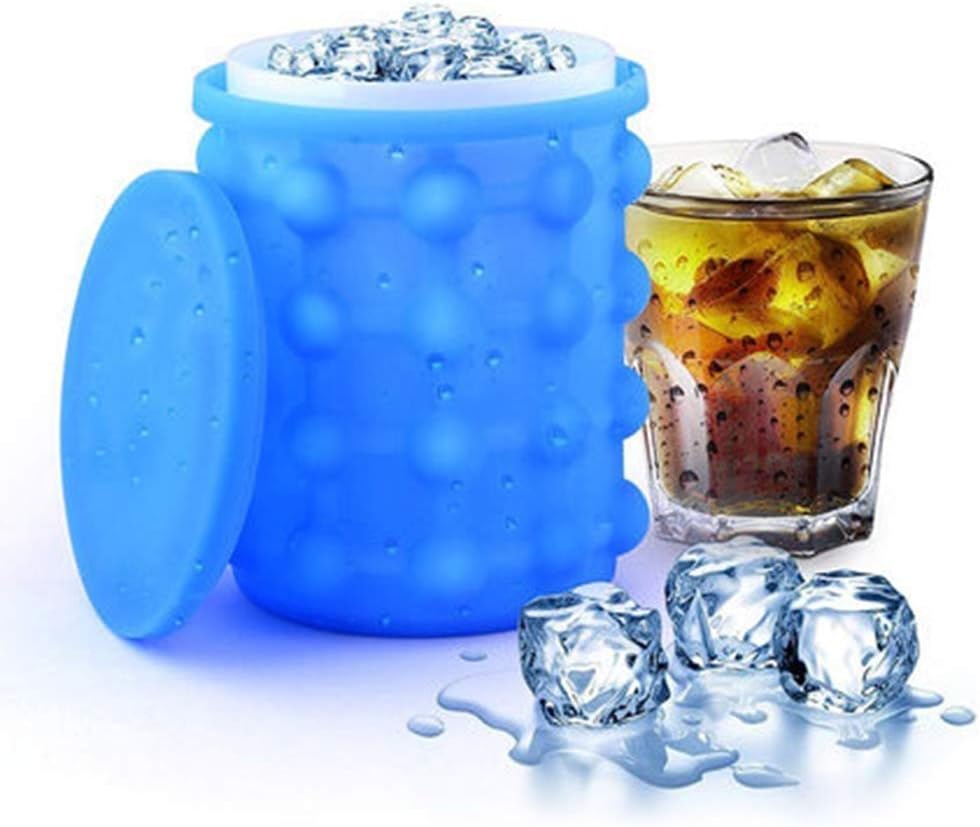 Hielera portatil siliconada con moldes p